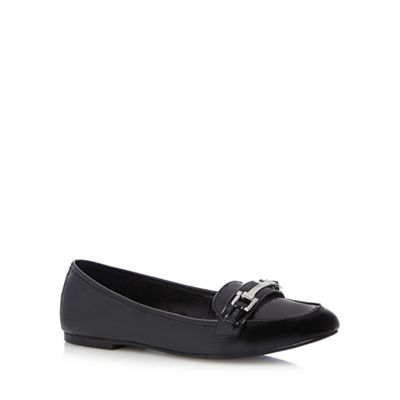 The Collection Black patent loafers